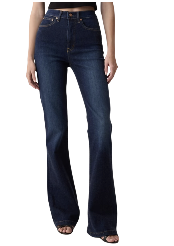 High Rise 70s Flare Jean